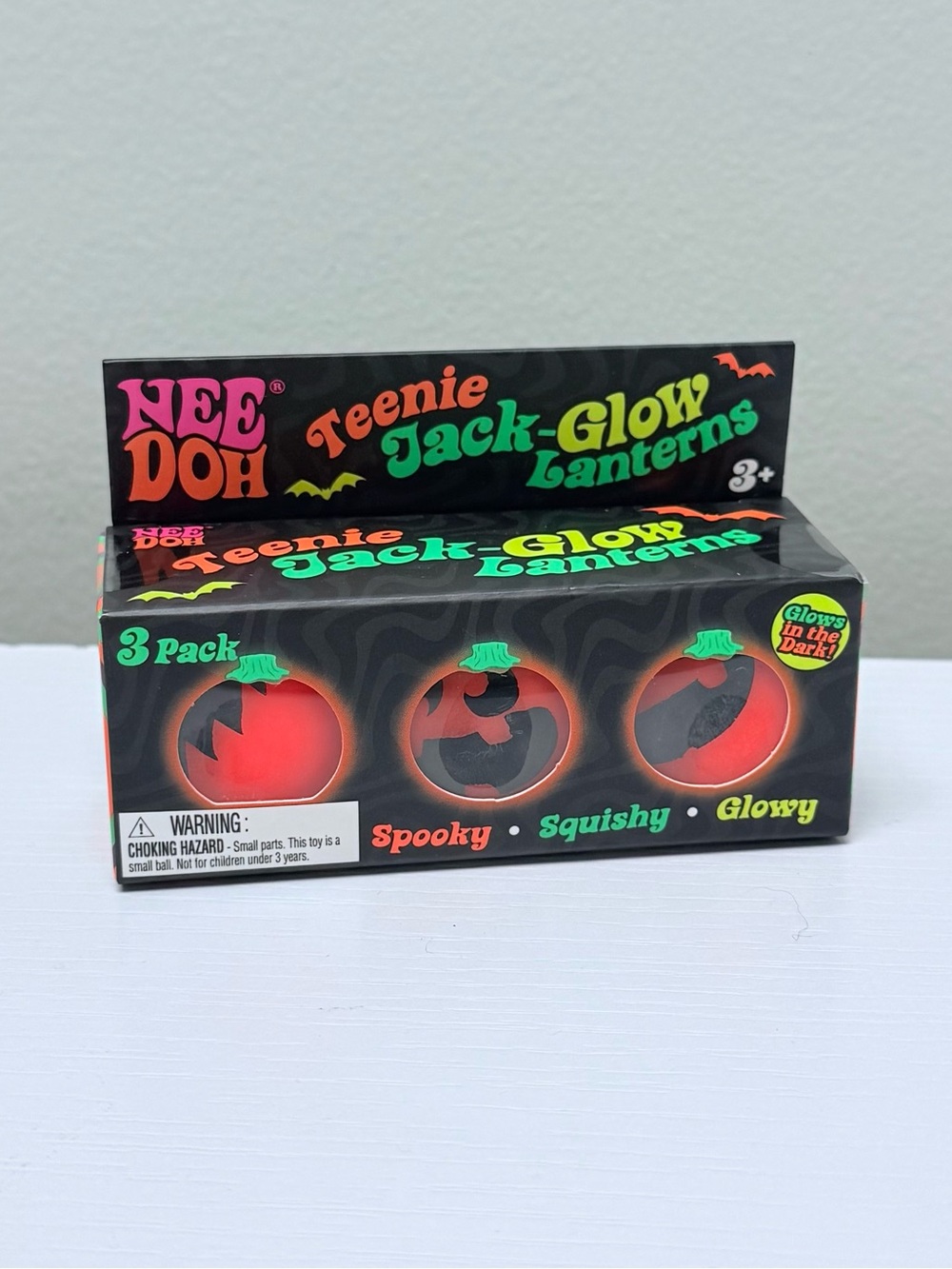 New in Box! NeeDoh Teenie Jack-Glow Lanterns
- Orange Glow 3-Pack